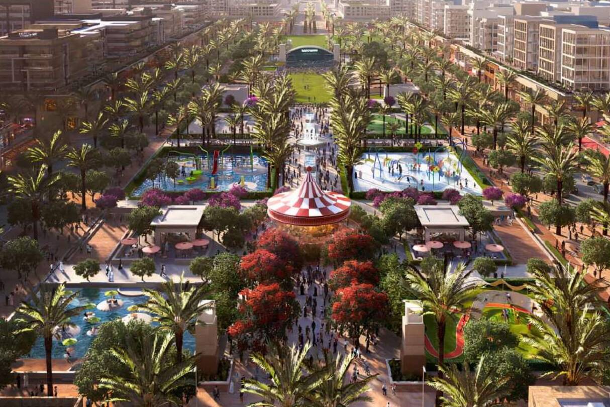 Apartment with 2 bedrooms in Town Square, Dubai